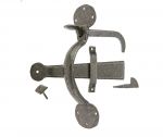 Dark Pewter Wrought Iron Suffolk / Thumb Latch (VF31)